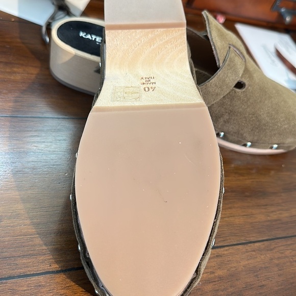 Brand new Kate Cate Allegra suede clogs - Picture 9 of 12